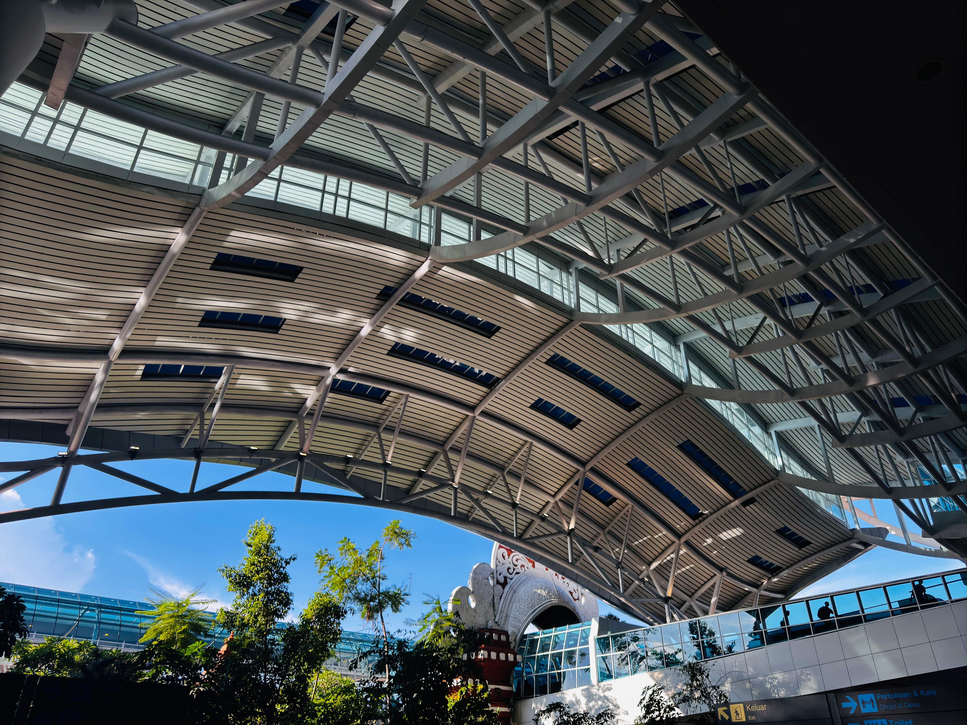 Arrival at Bali airport