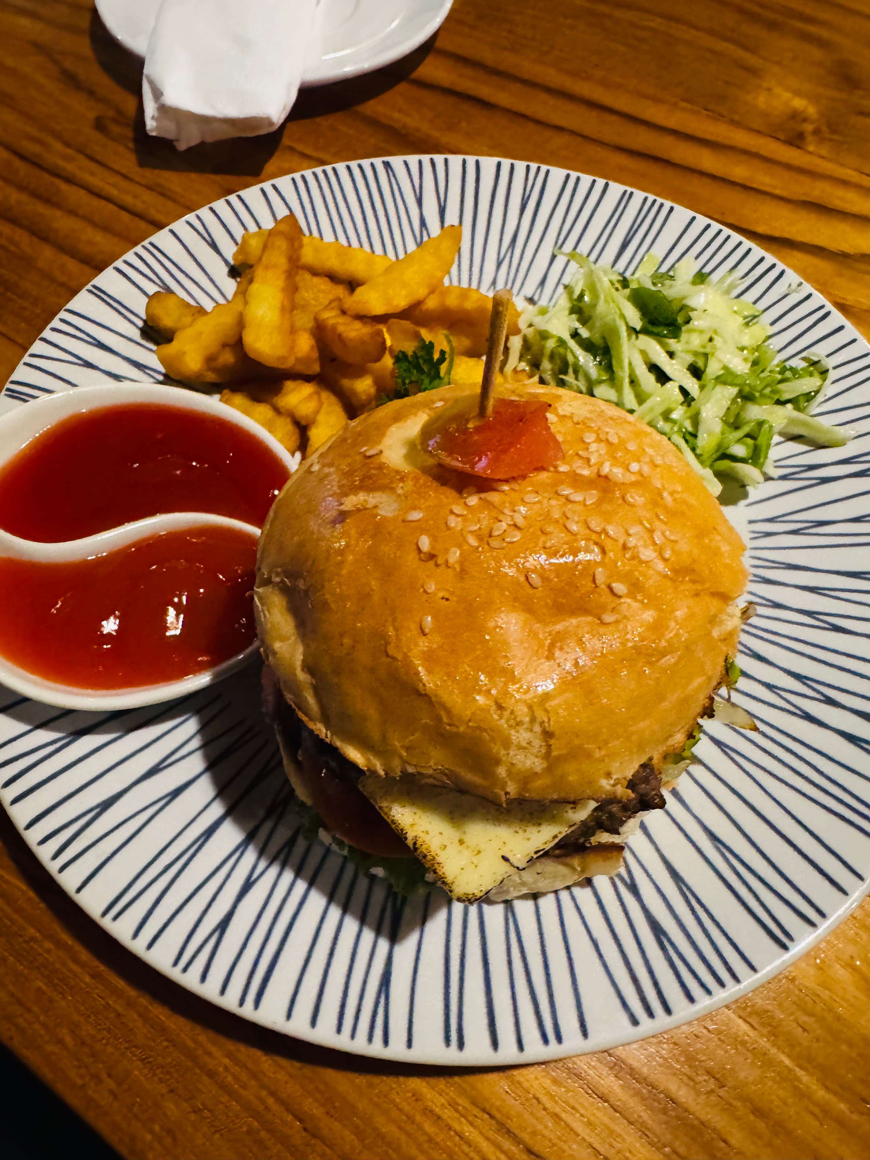 Rooftop dinner on day one