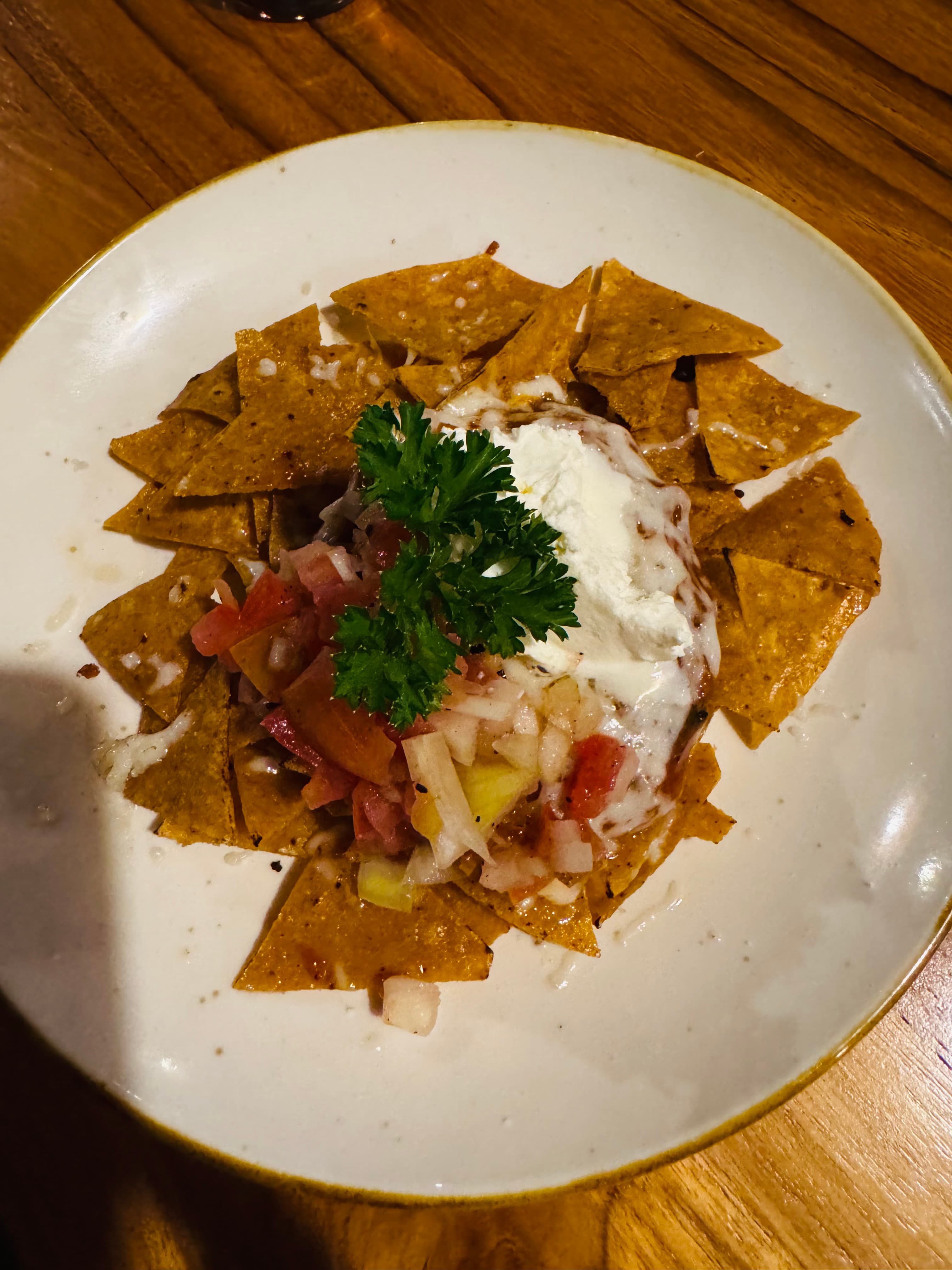 Extra food ordered on the roof