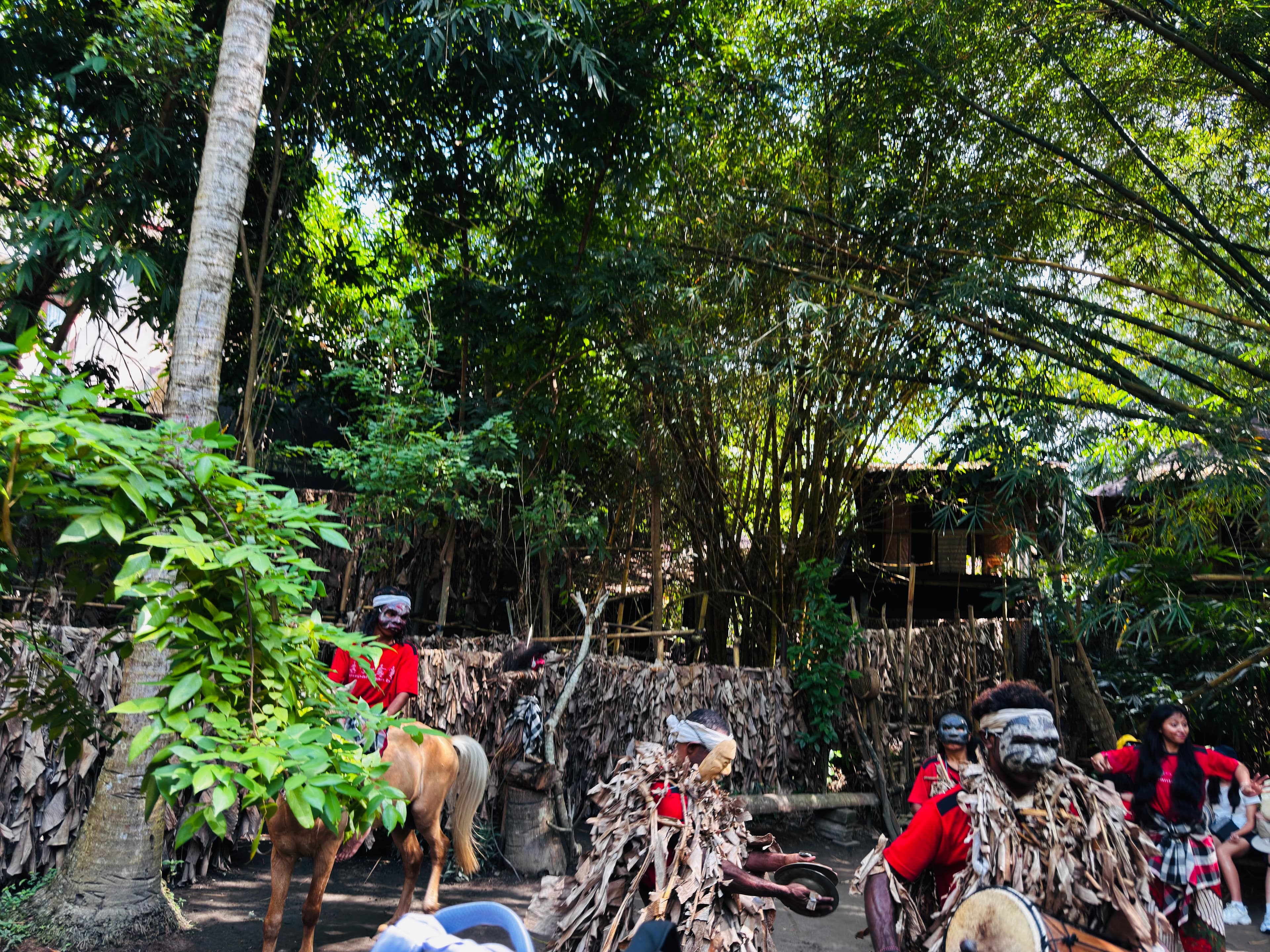 Village activity and horse riding