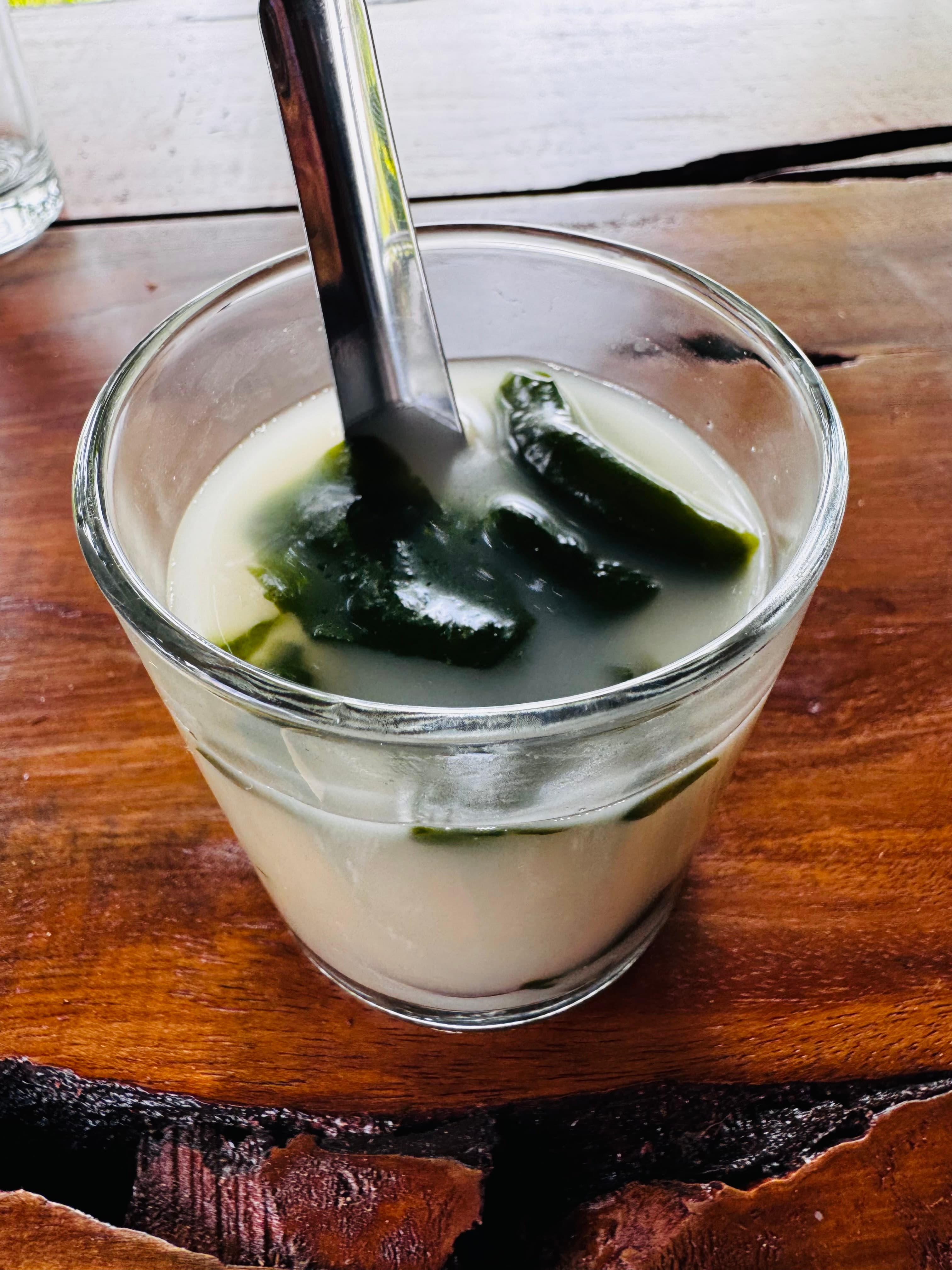 Coconut milk and lunch stop